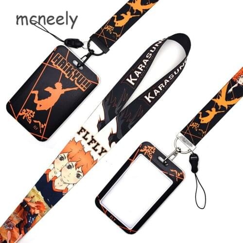 New Card Sets for Volleyball Teenagers ID Card Holder Students Bus Card Case Lanyard Visit Door Identity Badge Cards Cover