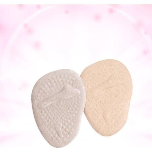 1Pair Soft High Heels Half Yard Mat Arch Only Eat Orthopedic Insert Insole Foot Forefoot Protection Pad Women