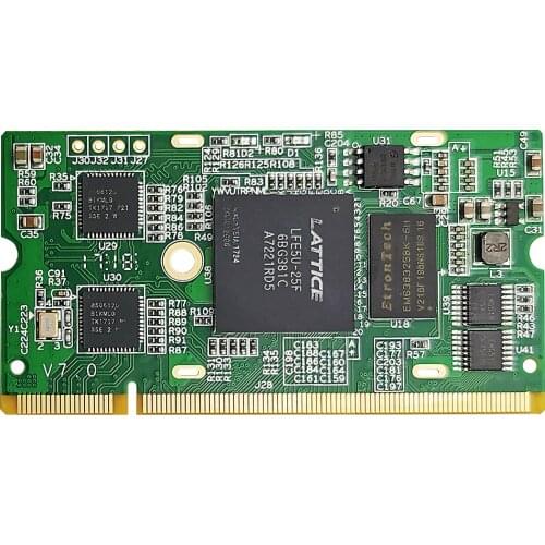 Lattice ECP5 FPGA RISC-V Development Board Colorlight i5 module LFE5U Open Source Toolchain