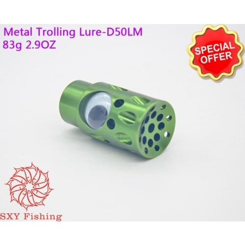 SXY FISHING D50LM 2.9oz DIY Metal Trolling Lure Trolling Bait Metal head bait Aluminum lure Color metal bait fishing Trade price