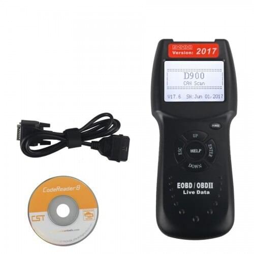 D900 CANBUS OBD2 Live Data Code Reader