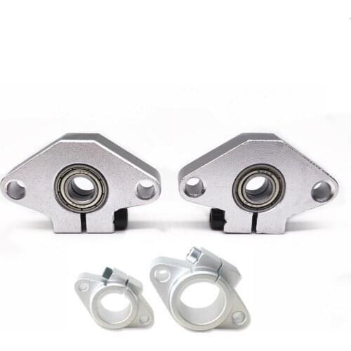 SHF10 Aluminum CNC Linear Rail Shaft Guide Support Bracket with Bearing