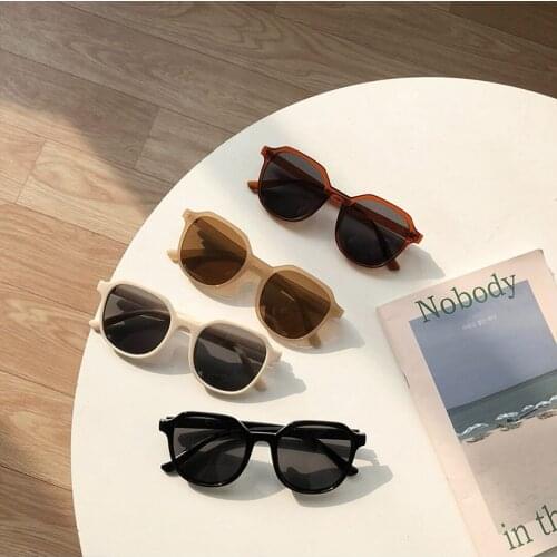 Sunglasses female round face retro sunglasses polarized anti ultraviolet male