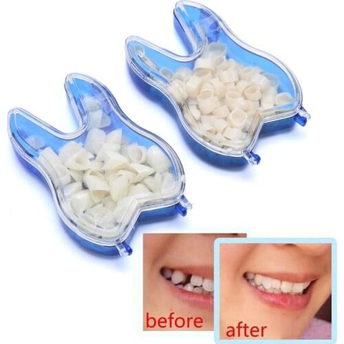 Temporary Resin Dental Crowns Simulation Porcelain Teeth Oral Teeth Whitening