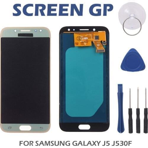 Digitizer Touch Screen Parts Repairment Suitable For Samsung Galaxy J5 J530F 2017 Replacement LCD Assembly Touch Screen Gold