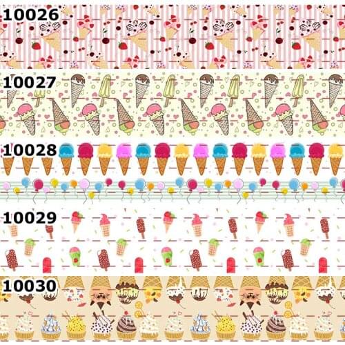 10yards - different sizes -Grosgrain ribbon - Cartoon characters printed ribbon /190710026-10035