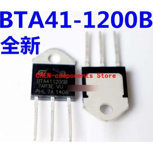 5pcs BTA411200B BTA41-1200B TO-3P Triac