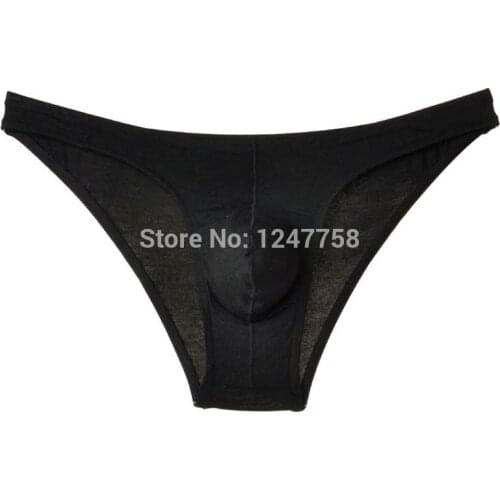 5Pcs/Lot Mens Modal Bikini Brief Underwear Pouch Mini Comfy Briefs Short Pants