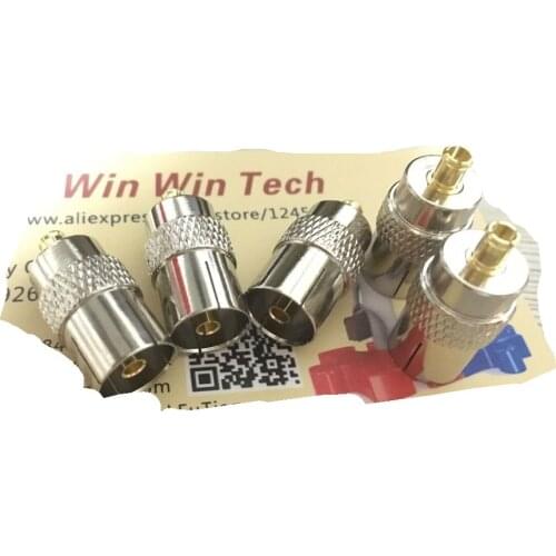 Free Shipping 15PCS MCX to TV, USB DVB-T TUNER Connector Adapter Converter for antenna