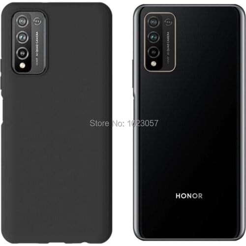Case For huawei honor10x lite 10xlite Black Matte Soft TPU Protection Shockproof Cover For huawei honor10x lite
