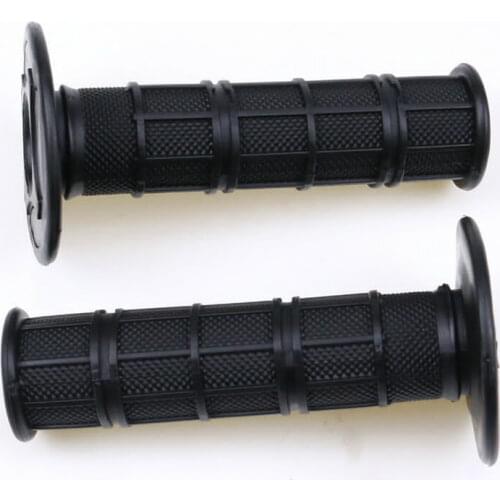 Black Dirt Bike Hand Grips Handlebar For Honda CRF50 XR50 CRF70 Apollo Orion 110cc