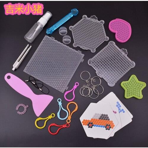 Tools Pegboard Water Beads Diy Toys For Children Bead Set Fuse Jigsaw Kids Educational Puzzle Girl Gift Boy Beadbond Toy