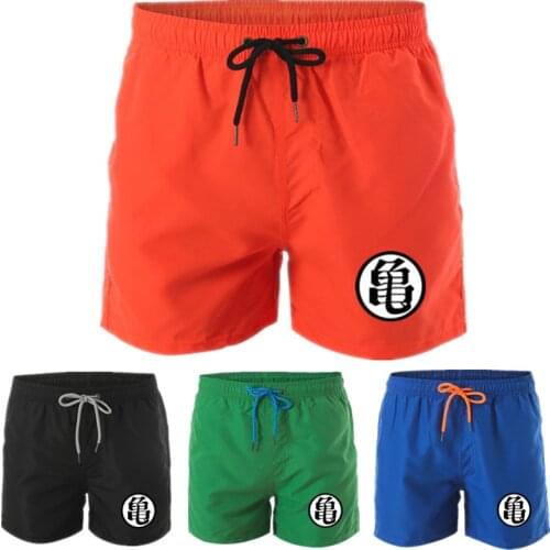Anime Son Goku Kakarotto Piccolo Vegeta Cosplay Costumes Mens Board Shorts Casual Beach Pants