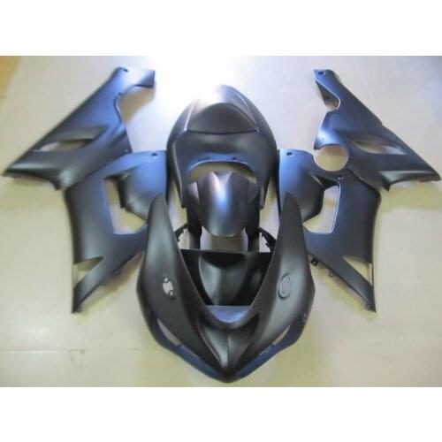 Top selling fairing kit for Kawasaki ninja ZX6R 05 06 matte black fairings set ZX6R 2005 2006 NW16