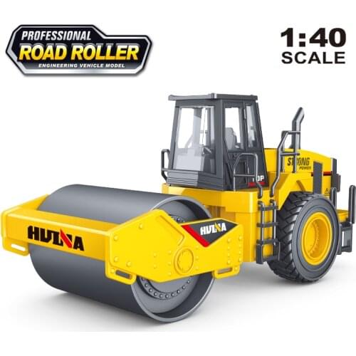 HUINA 1:50 Diecast Model Alloy simulation vehicle Car Die-Cast Dump Truck Bulldozer Wheel Loader Excavator kids toy collectables