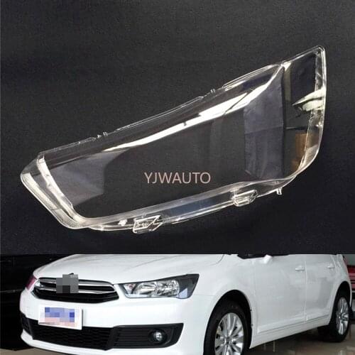 Headlight Lens For Citroen C-Quatre 2012 2013 2014 2015 2016 Headlamp Cover Replacement Front Car Light Auto Shell