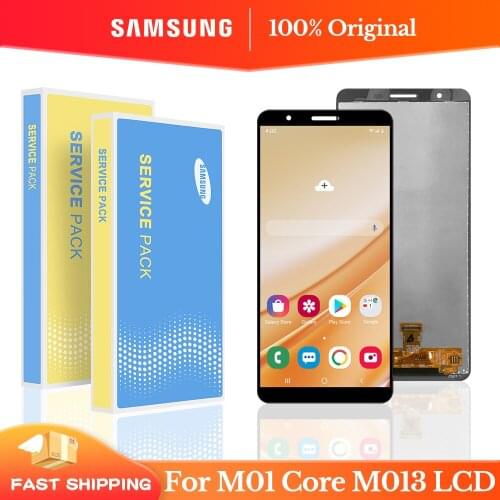 Original 5.3'' Display For Samsung galaxy M01 core LCD SM-M013G M013F M013G M013 LCD Display Touch Screen Digitizer Assembly