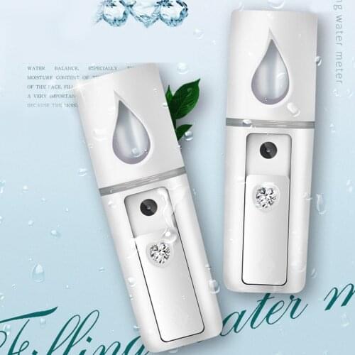 Mini Portable Rechargeable Nano Mister Moisture Spray Negative ion Facial Humidifier atomizer Air Diffuser mist maker fogger