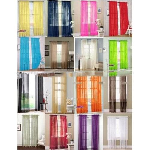 Simple Light Luxury Pure Color Window Screen Thermal Insulation Soundproof Shade Cloth Wedding Banquet Glass Yarn