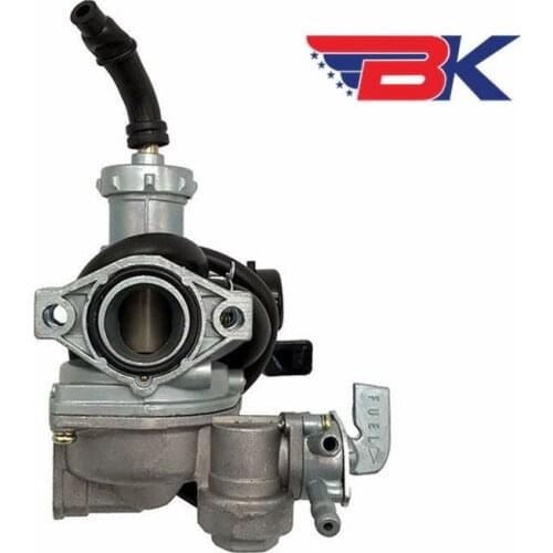 PZ22 22mm Carburetor W/ Petcock Hand Choke for Honda Trail CT90 CT110 Quad ATV Dirt Bike