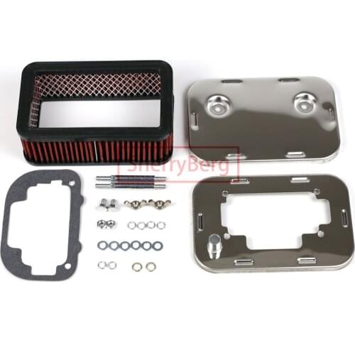 SherryBerg FAJS AIR Cleaner FOR EMPI WEBER CARB carburetor carburettor 32/ 36 38 DGEV DGV DGAV DGAS DGES CHROME AIR FILTER 65mm