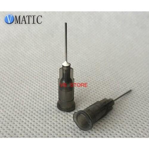 High Quality 22G High Quality Pinhead Dispensing Machine Syringe Needle Metal Pinhead Glue Dispensing Needle Tip 1/2 Inch