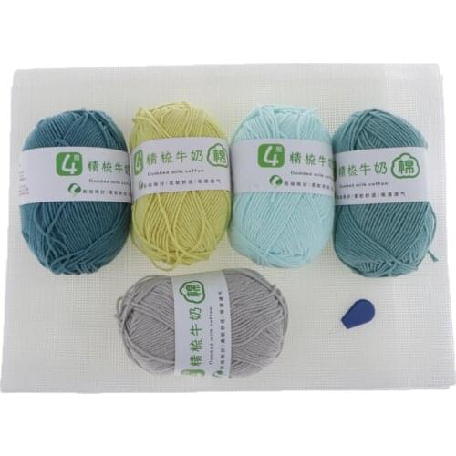 1pack Mesh Canvas Latch Rope DIY Kit Tool Sets Embroidering Rugs Hooking Making