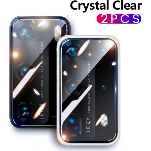 2PCS For Huawei P40 Lite Back Camera Protective Glass For Huawei P40 Pro Plus P40Lite P 40 Lite Light E Armor Lens Film Cover