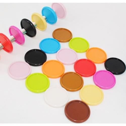 200pcs Notebook Binding Disc Mushroom Planner Discs Binder Expander Ring Plastic Binder Ring Planner Accessories Office Supplies
