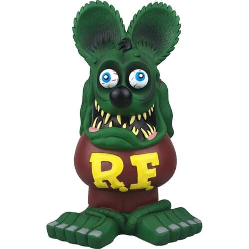 7 kinds of Tales of the Rat Fink Super Big Size 32cm tall Rat Fink PVC Statue Figure Collectible Model Toy