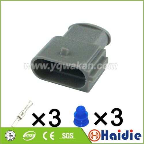 Free shipping 5sets 3pin male part for 1J0973723G 1J0 973 723 G 1J0 973 723G auto fog lanp light plug wire harness connector