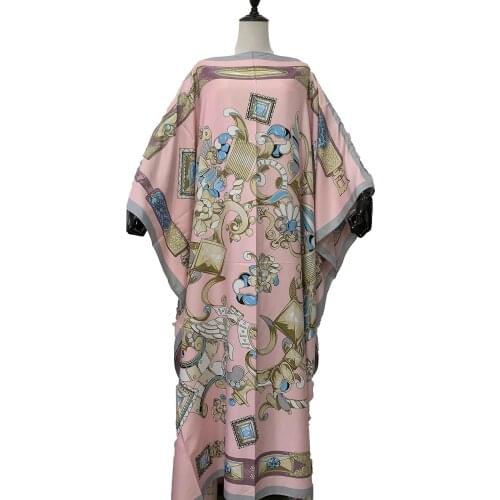 Bohemian Summer 2021 Batwing Sleeve Silk Women Maxi Dress американская одежда 2021 Dubai Muslim Women Hijab Kaftan Gowns