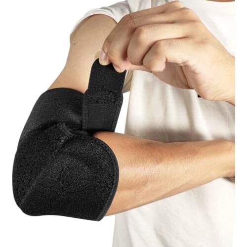 Breathable Elbow Pad Basketball Volleyball Gym Adjustable Sport Safety Arm Sleeve Pads