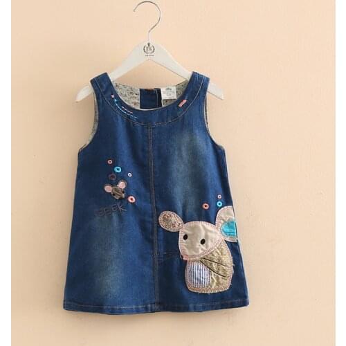 Джинсовые платья для малышек Kacakid China At AliExpress