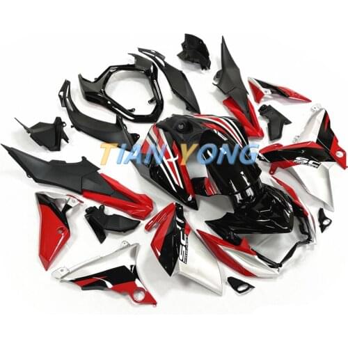 Bodywork 13-14-15-16 Full Fairing Kit Injection ABS For Kawasaki Z800 2013-2014-2015-2016 Motorcycle Cowling Red line silver