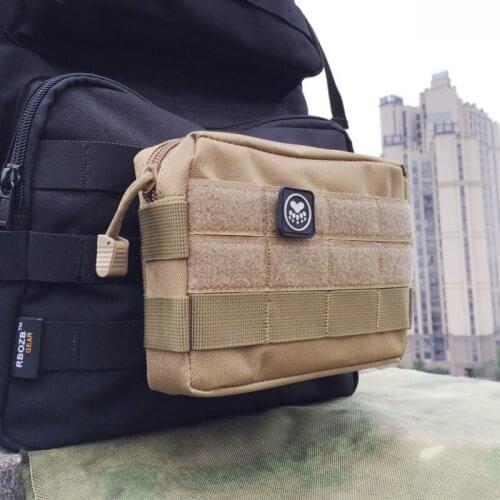 New Outdoor Sports Travel Camping Mountaineering Camouflage Belt Bag EDC Drug Tool Medical kit First Aid Kit Molle Accessory Bag