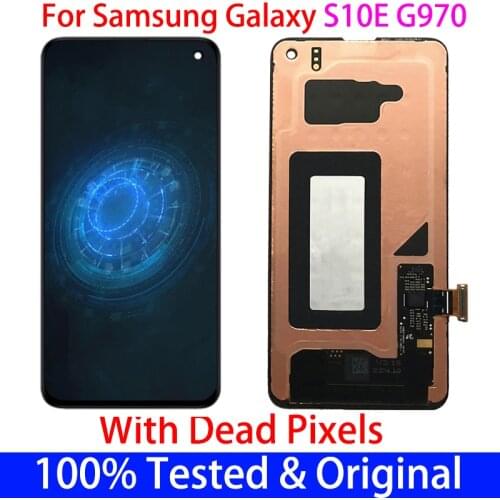 Original LCD For Samsung Galaxy S10 With a Spots lcd G973 SM-G9730 G973F G973W LCD Display and Screen Touch Digitizer Assembly