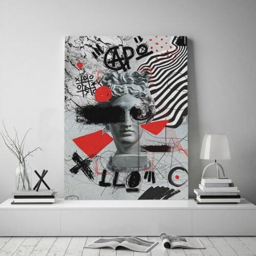 Hot New Poster Fashion Street Art Graffiti Poster Canvas Painting Wall Art Decor Living Room Bedroom Study Home Decoration Print