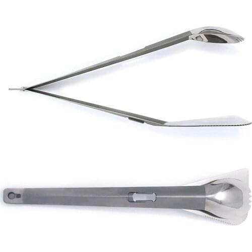 Spork Spatula All-In-One Tongs Spatula Spoon Fork Utensil Camping Outdoor Cooking Eating Backpacking