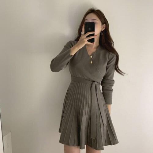 Suooheyal Fashionable Knitted Dresses