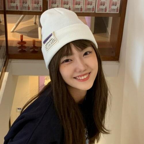 Small scale thermal knitted cap joker American qiu dong han edition Japanese tide hat