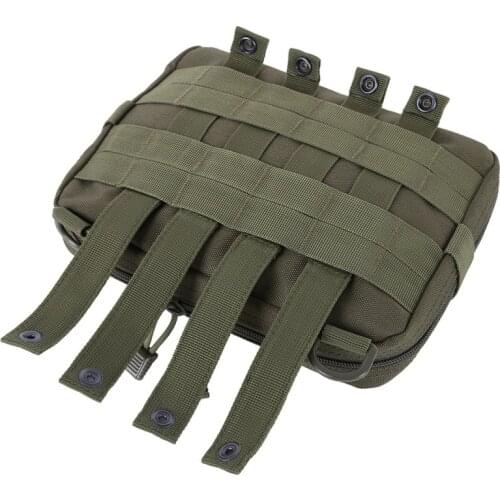 Outdoor Sports Military MOLLE Admin Pouch Tactical Multi Kit Bag Utility Tool Belt EDC Pouch Camping Walking Hunting Bag x