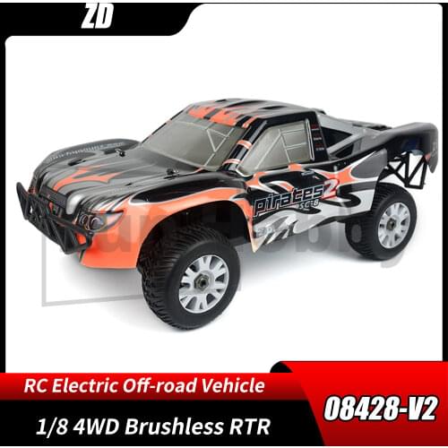 ZD 08428-V2 1/8 Short Truck Off-road Vehicle Adult Professional Rc Remote Control Car High Speed Model Car