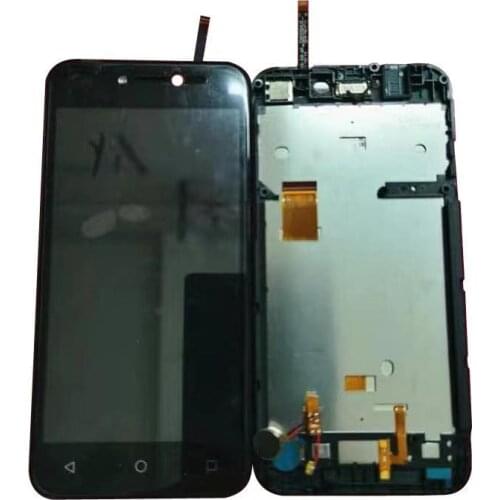 5.0 inch For Wiko Y50 LCD Display+Touch Screen Digtizer Assembly With Frame With 3m stickers