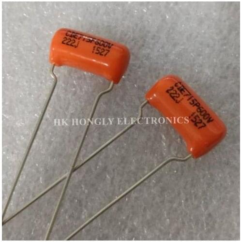 20PCS CDE715P600V 222J 472J 682J CDE 715P 600V 5% 0.0022UF 0.0047UF 0.0068UF P=10mm P=12.5mm Film Capacitor
