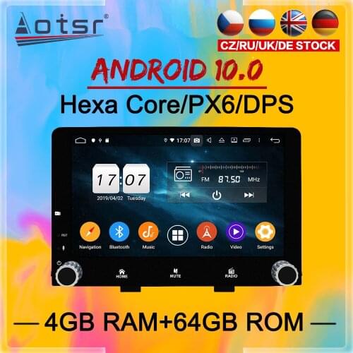 2 Din IPS Screen Android 10 DSP Car Multimedia Player For KIA rio 2017 2018 2019 GPS Navigation Audio Radio BT Stereo head unit