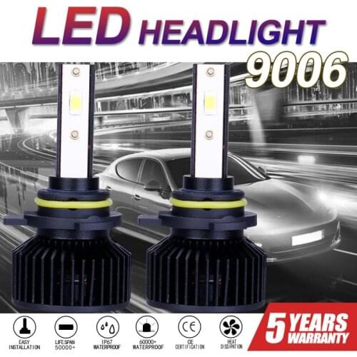 2Pcs H4 H7 Led Canbus H11 H13 9004 9005 9006 Led Headlights Mini 28W 7500LM Car Light Bulbs Automobiles Auto Lamp Car Accessory