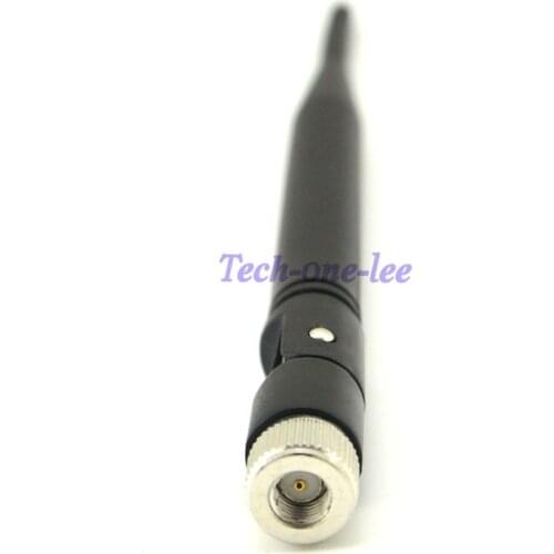 2 piece GSM 5 dbi 433Mhz Antenna RP SMA Male Connector Rubber Aerial Wireless