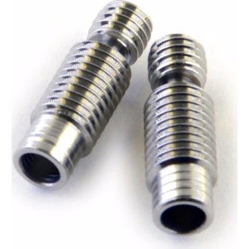 2pcs*upgrade Titanium alloy Heat Break barrel super smooth TC4 thermal barrel for V6 Jhead Bowden Hotend 1.75mm M7