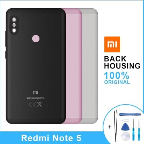 Original Xiaomi Rear Back Case for Redmi Note 5 Back Housing Battery Protective Phone Back Cover